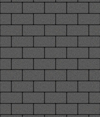 Тротуарная плитка ПРЯМОУГОЛЬНИК - Стандарт Серый