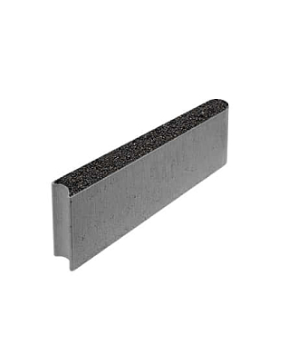 Бордюр шарнирный 500*200*80мм Гранит Черный с неполным прокрасом