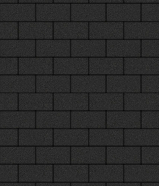 Тротуарная плитка ПРЯМОУГОЛЬНИК - Стандарт Черный