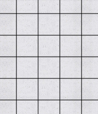 Тротуарная плитка КВАДРАТ - Стоунмикс Белый