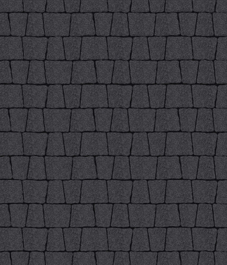 Тротуарная плитка АНТИК - Стоунмикс Черный, комплект из 5 видов плит