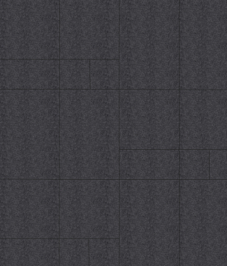 Тротуарная плитка Грандо - Стоунмикс Черный, комплект из 4 видов плит